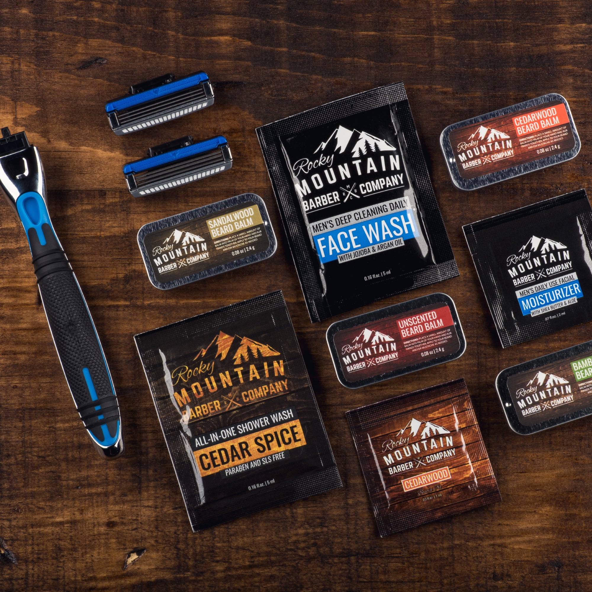 Razor Blades (2 Pack)  Rocky Mountain Barber Company