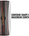 Hair Comb - Fine and Medium Tooth Comb for Hair - Warp Resistant