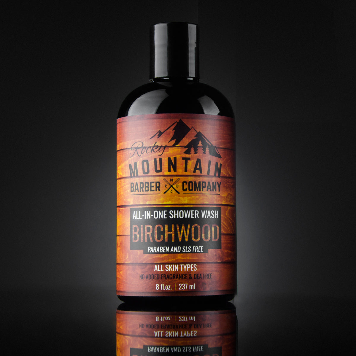 Duschshampoo Für Männer – Sandelholz & Bergamotte, 200ml, Mit Aloe Vera & Vitamin E