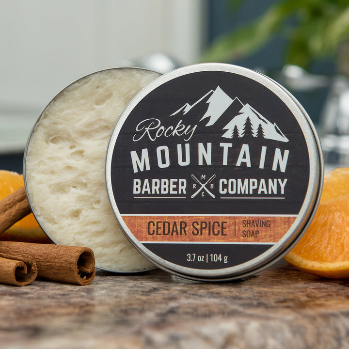 https://rockymountainbarber.com/cdn/shop/files/cedar_spice_shave_soap_on_counter_720x.jpg?v=1675459826