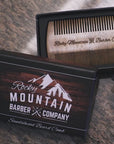 Straight Edge Sandalwood Beard Comb