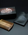 Straight Edge Sandalwood Beard Comb