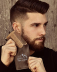 Straight Edge Sandalwood Beard Comb