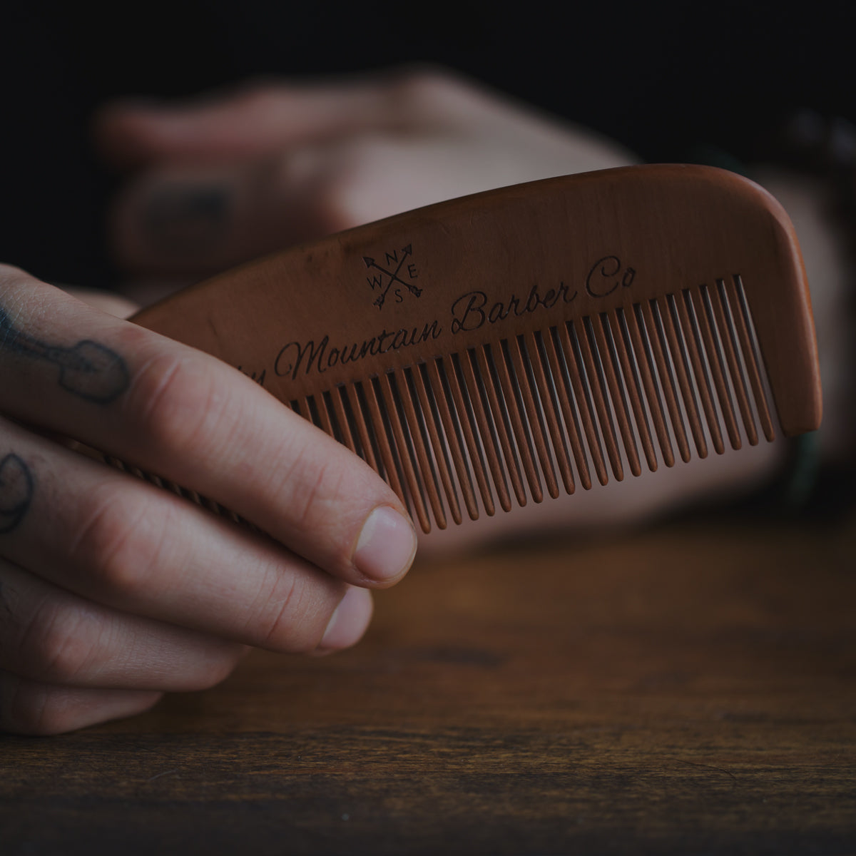 Pearwood Multi-Hair Comb