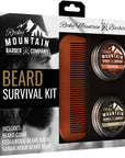 Beard Care Survival Kit - Comb & Balms