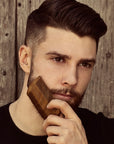 Straight Edge Sandalwood Beard Comb